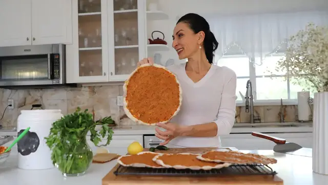Лепёшки с мясом 