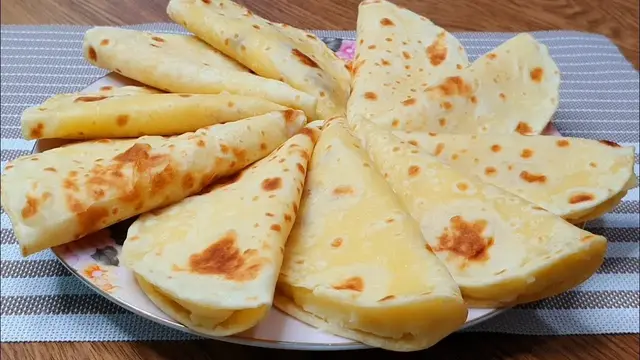 Блины с картофелем
