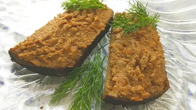 Домашний паштет из куриной печени