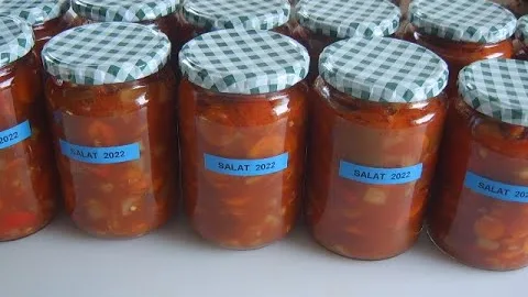 Овощной салат на зиму
