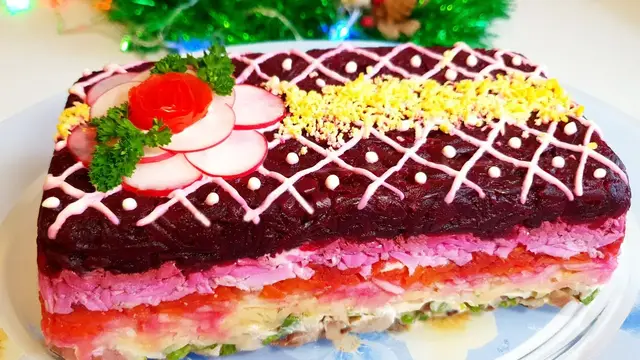Салат Селёдка под шубой по-новому