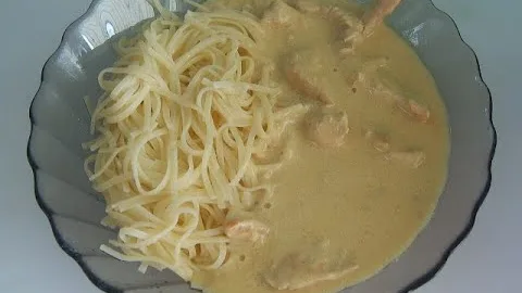 Индюшиная грудка в сливочном соусе
