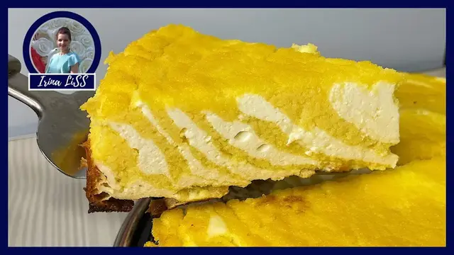 Вкусная творожная запеканка из простых продуктов