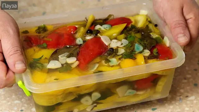 Шикарные маринованные кабачки