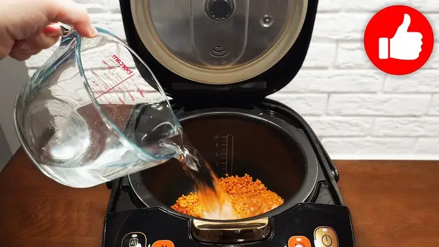 Каша из красной чечевицы в мультиварке 