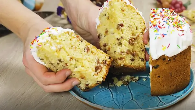 Вкусная паска без дрожжей