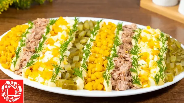 Салат с тунцом