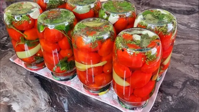 Маринованные помидоры на зиму
