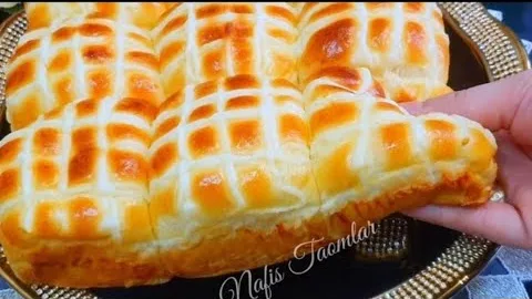 Пуховые булочки к чаю 