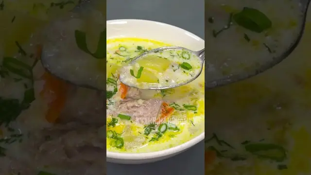 Чудеcный супчик с баклажанами