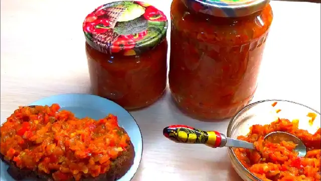 Икра овощная на зиму