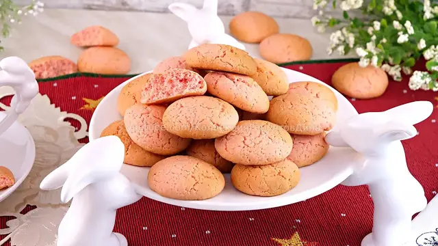 Домашнее песочное печенье 