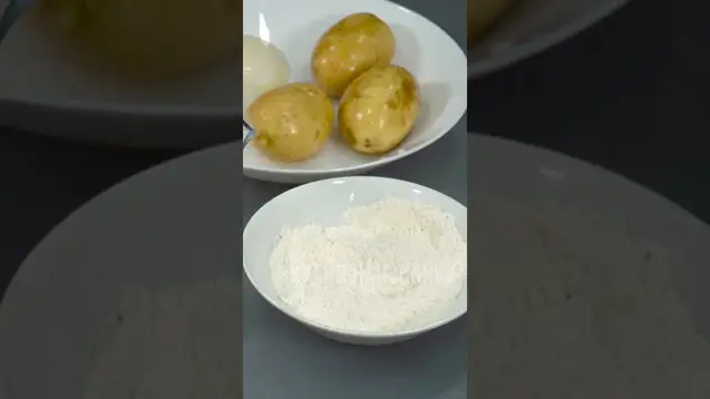 Простая закуска из картофеля