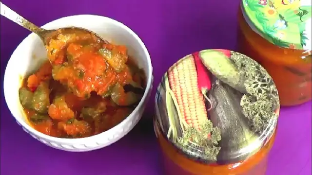 Вкусная закуска из огурцов на зиму