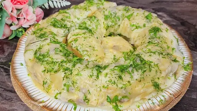 Вкусные ленивые манты