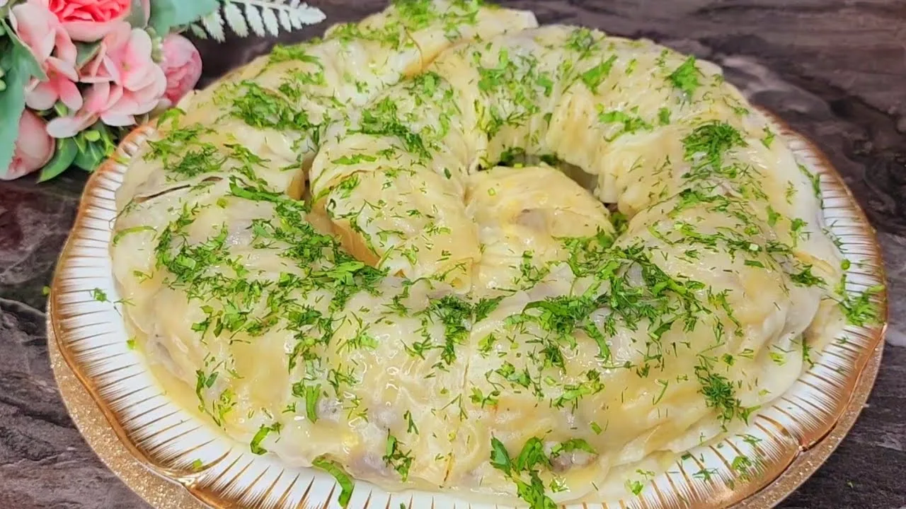 Вкусные ленивые манты