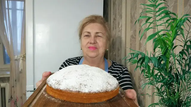 Мягкий и пышный пирог на кефире