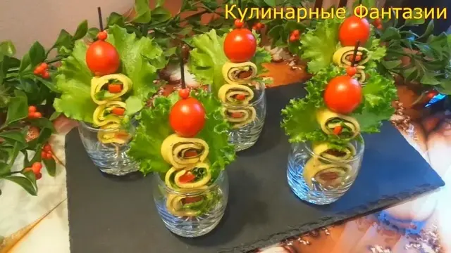 Чудесные канапе на праздничный стол
