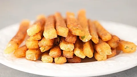 Хрустящие картофельные палочки с сыром