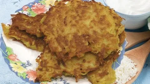 Картофельные драники на завтрак