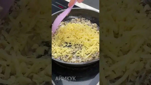 Конвертики из лаваша с грибами