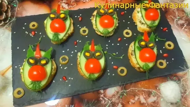 2 чудесных закуски на праздничный стол