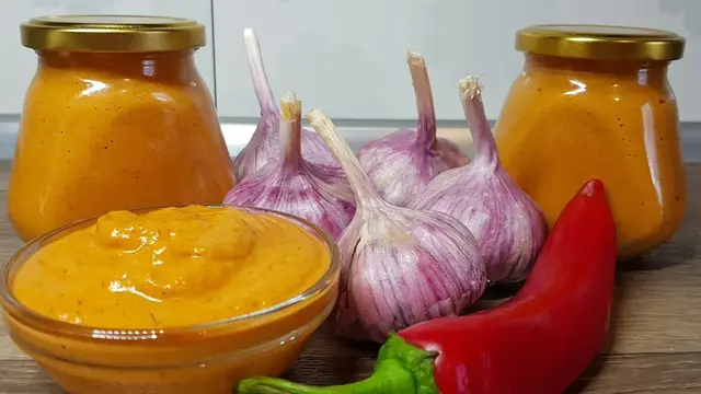 Соус из чеснока