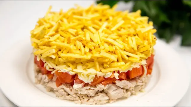Самый из курицы и жаренной картошки 