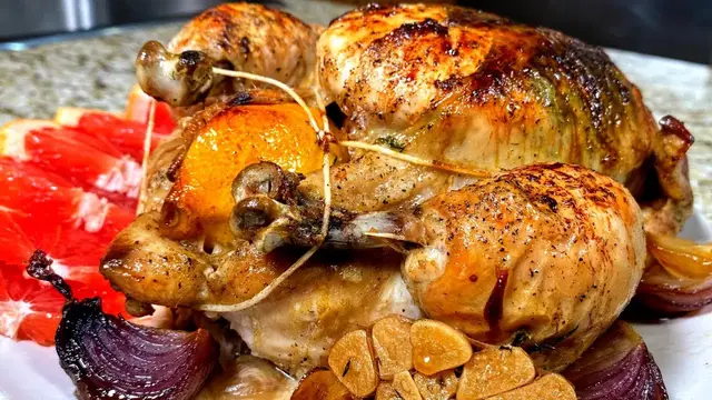 Курица запеченная в духовке