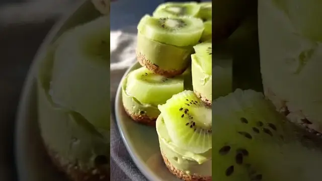 Киви капкейки