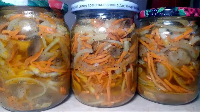 Вкусные шампиньоны по корейски