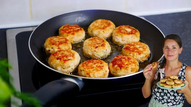 Сливочные куриные котлеты