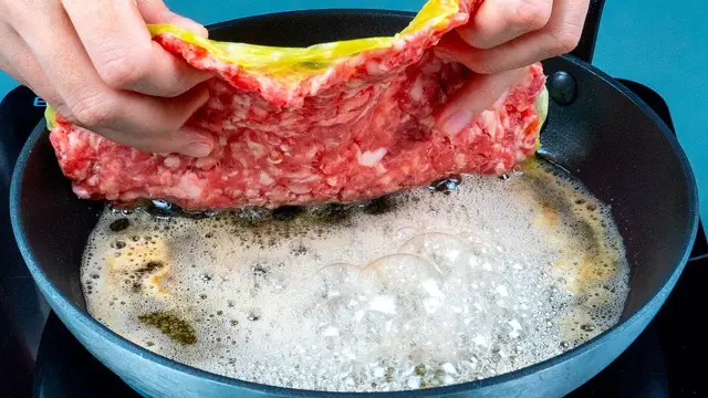 Вкусная капуста с фаршем