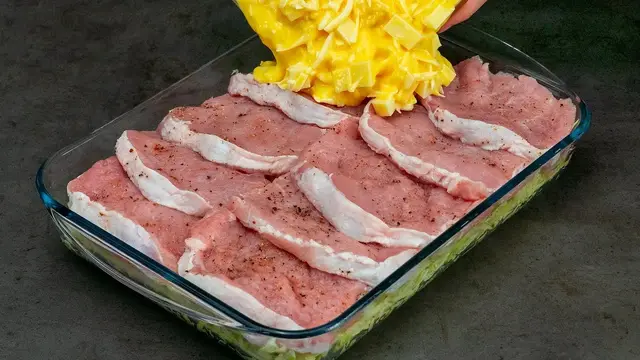 Вкусный ужин из свиной вырезки