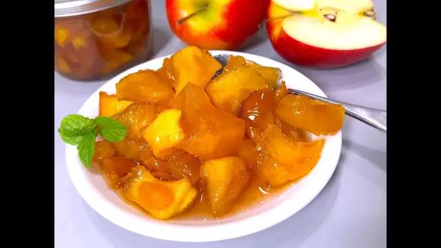 Яблочное варенье. Лакомый кусочек, 50% сахара! Съедается до зимы