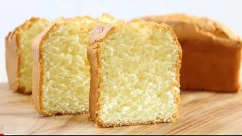 Воздушный лимонный кекс 