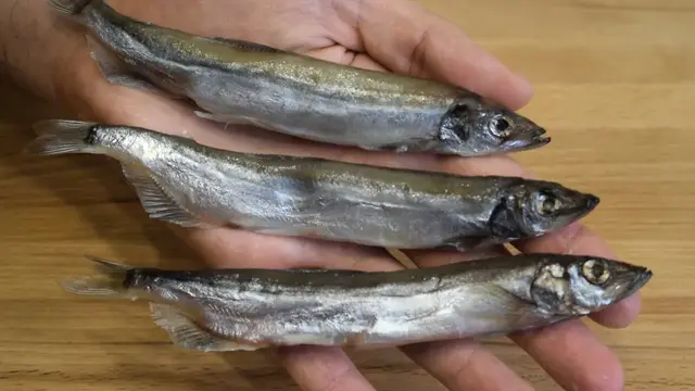 Оригинальная закуска из мойвы 