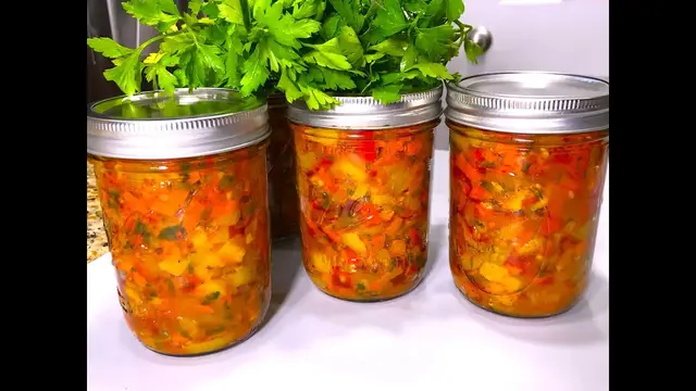 Закуска из кабачков на зиму