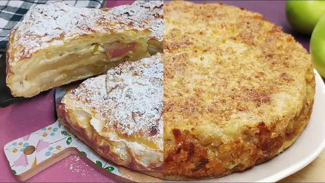 Пирог с яблоками