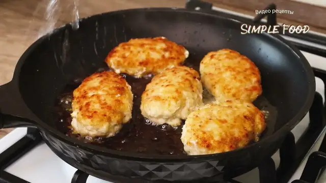 Домашние котлеты из куриного филе