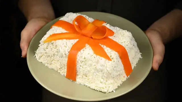 Салат с куриной печенью