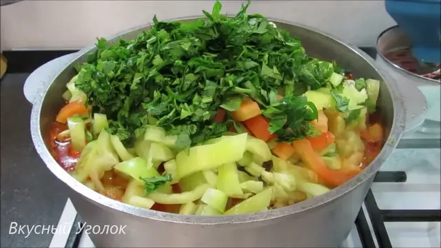 Любимый салат из кабачков на зиму