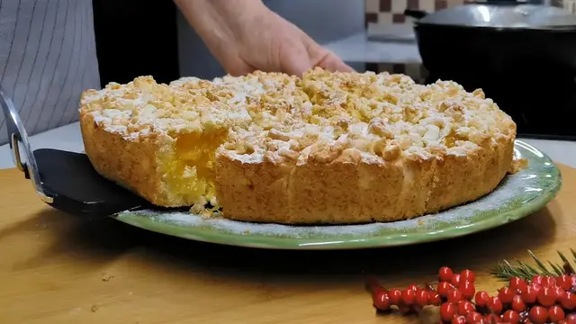Зимний апельсиновый пирог