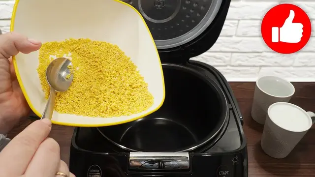 Пшенная каша на молоке в мультиварке
