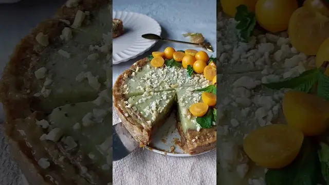 Воздушный тортик без выпечки