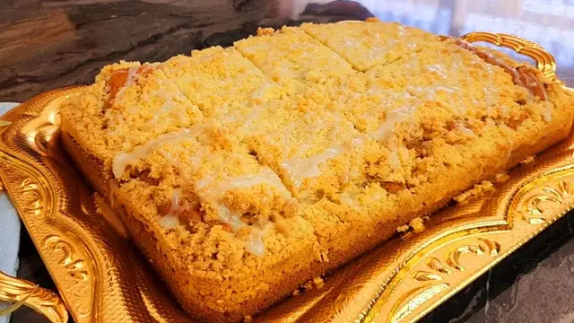 Невероятно вкусный пирог с штрейзелем