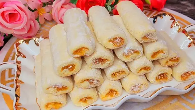 Трубочки с начинкой к чаю