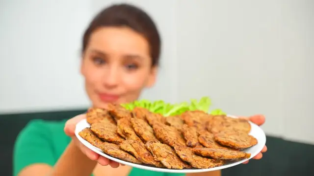Рубленые котлеты из печени