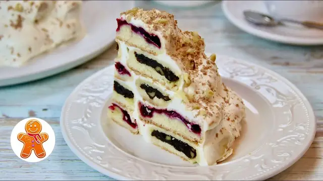 Вкусный домашний торт Сугроб