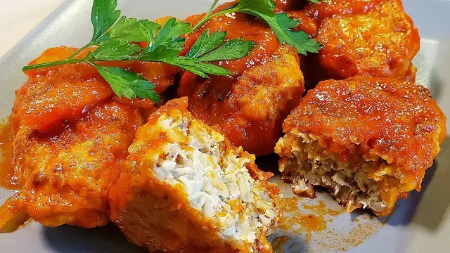 Домашние котлеты из курицы